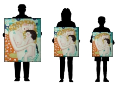 obraz Obraz - Žena objímající dítě ve třech velikostech