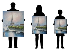 obraz Obraz - Romantická Paříž ve třech velikostech