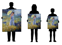 obraz Obraz - Dívka se slunečníkem ve třech velikostech
