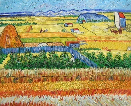 reprodukce obrazu, Vincent van gogh, slavný obraz, žlutá