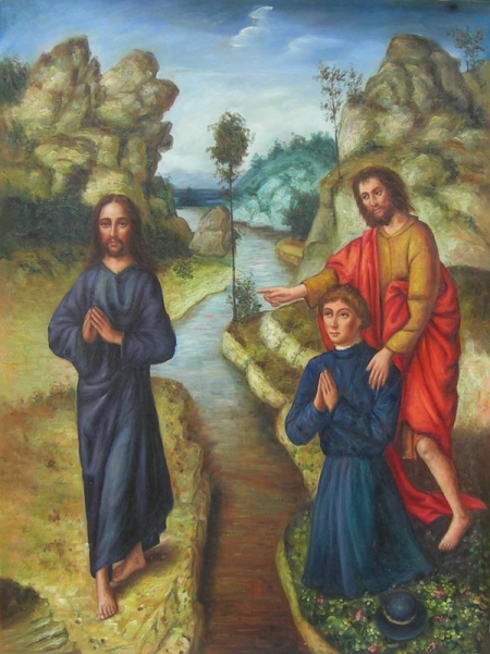 Ježíš, říčka, potok,  reprodukce