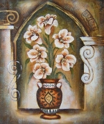 květinový motiv, obraz do bytu, dekorace interiéru