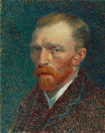 tištěné obrazy, vincent van gogh, tištěná reprodukce, moderní obrazy, obraz na zeď, obraz do bytu, autoportrét, skladem, ihned k dodání, česká výro