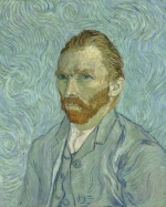 tištěné obrazy, vincent van gogh, tištěná reprodukce, moderní obrazy, obraz na zeď, obraz do bytu, autoportrét, skladem, ihned k dodání, česká výro